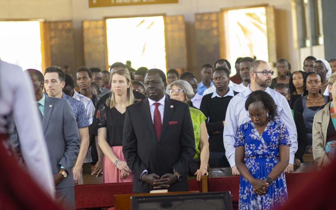 Guests from Hilltop Community Church -Nevada Worship at Kabarak University AIC Church to Mark LEAD Program Closure